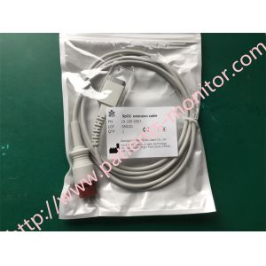 Biolight Spo2 Extension Cable 15-100-0357 9Pin White Color In Good Working