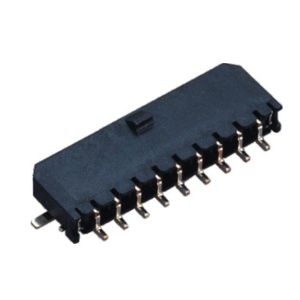 Single Row Right Angle 3.0mm Pitch Wire To Board Wafer Connector SMT With Post