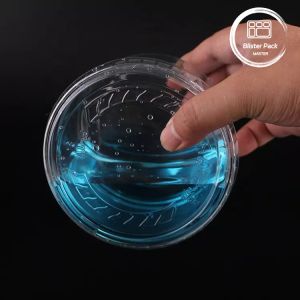 Customizable 8-32oz Clear Plastic Salad Containers with Leakproof Lids