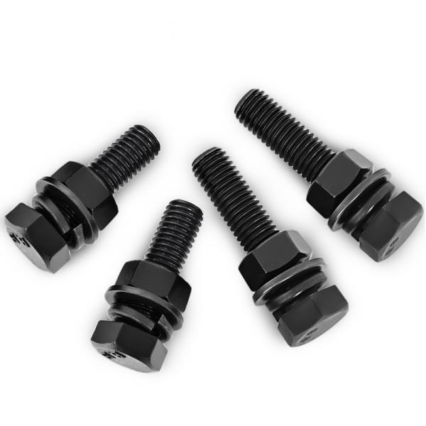 ISO9001 Certified Strength Galvanized Steel Hex Bolt DIN933 for Aerospace Applications