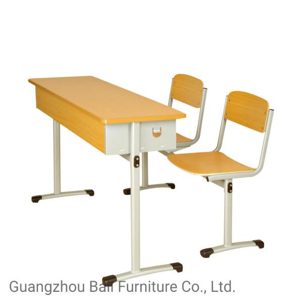 Quality BAILI Classroom Tables And Chairs 18mm MDF With Melamine Board wholesale