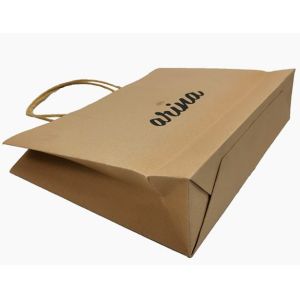 Embossed Printing Paper Bag 250gsm Printed Paper Carrier Bags