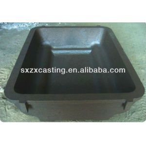 Wood Handle Sow Casting Tool with 6 Inches Head Width and 5 Inches Handle Length for Sowing Seeds