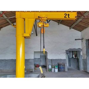 Light Weight Column Mounted Jib Crane Hydraulic Mobile 10 Ton Overload