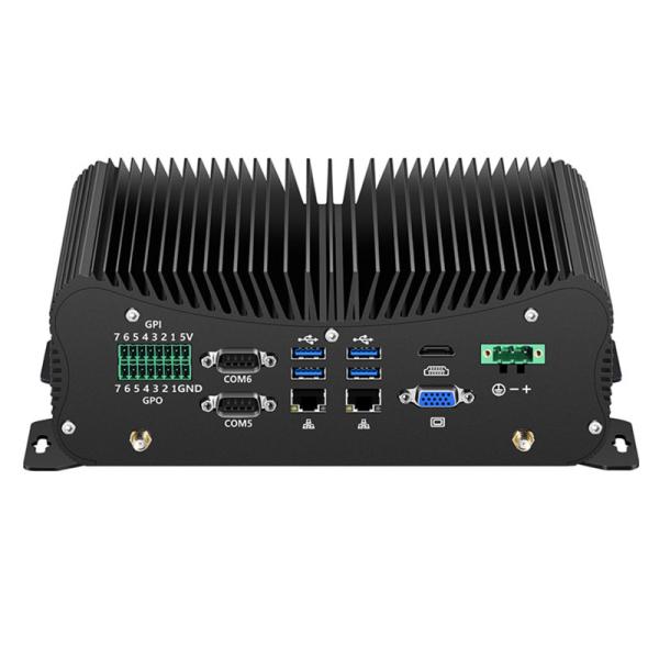 Quality industrial MINI PC industrial computer fanless PC for AI,industrial IoT and edge computing 9-36V wholesale