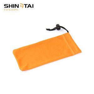 Microfiber Drawstring Custom Printing Sunglasses Bag Pouch