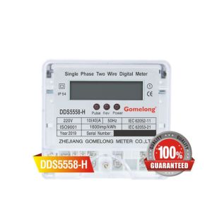 Hot Sale Single Phase Two Wire Energy Meter With LCD Display