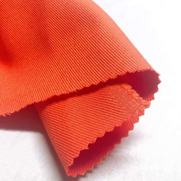 330gsm 100% Cotton Twill FR Woven Fabric For Fire Retardant Appreal EN11612