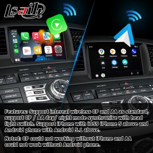 Infiniti M35 M45 Nissan Fuga HD multi finger touch screen upgrade carplay