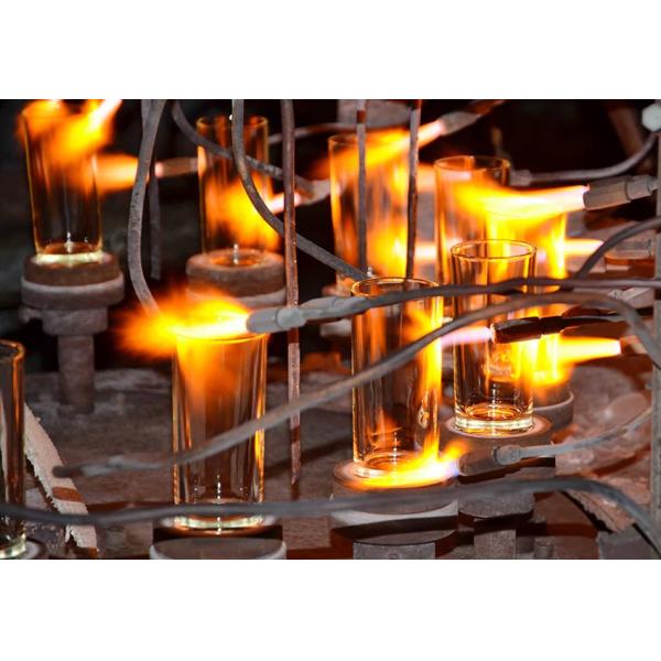 Transparent 11oz Water Drinking Glass 2.5mm Thickness With Chip Resistant Rim