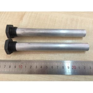 Good Formability Weldability Anode Rods For Steel Tanks Solar Water Heater HP