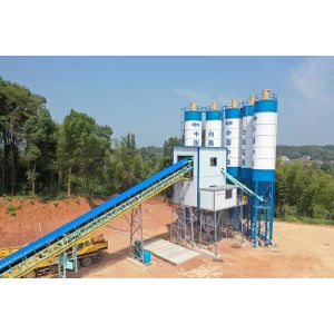 Cheap Hzs60 60 Cbm/H Ready Mixed Concrete Batching Mixing Plant for sale
