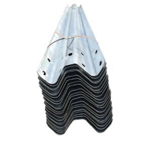 Q235 Q345 Corrugated Beam Crash Barrier Galvanized Highway Guardrail for Roadway