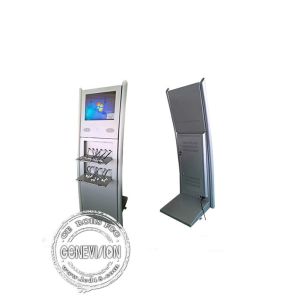 19 Inch 1280*1024 Infrared Kiosk Touch Screen With Mobile Phone Fast Charging
