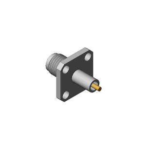 50Ohm Stainless Steel RF Coaxial Connector Straight Type K 2.92mm ​