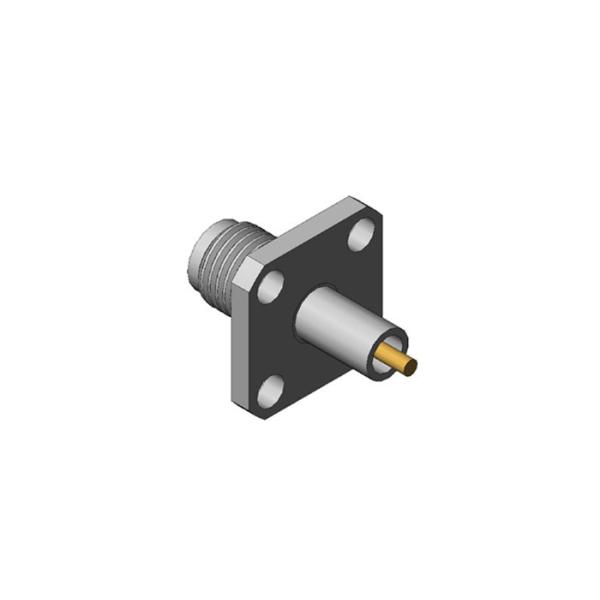 Quality 50Ohm Stainless Steel RF Coaxial Connector Straight Type K 2.92mm ​ wholesale