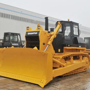 320HP SD32 SHANTUI Crawler Bulldozer With 335.5L / Min Displacement