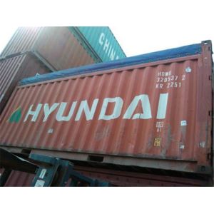 Cheap Red Second Hand 20ft Open Top Container For Maritime And Land Transport for sale