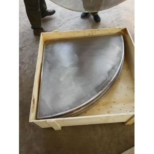 Customized Industrial Sieve Screen with Rounded Corner and Screen Slot 90-150