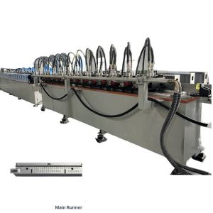 Galvanized Light Steel Keel Suspended Ceiling System T Grid Rolling Forming