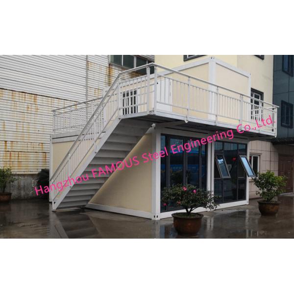 G +1 Floor Foldable Living Prefab Homes Modular Integrated Container House For