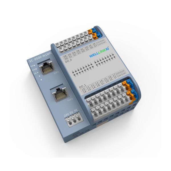 Cheap Decowell Ethercat I/O Module for PLC IP20 Protection 32do PNP Digital Quantity Module EC-0S00-N1NN for sale