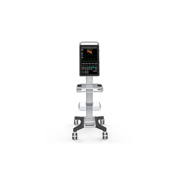 18.5 Inch Full Touch Screen Trolley Color Doppler Machine With High Resolution