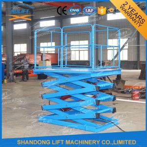 1T 4M Warehouse Elevator Lift