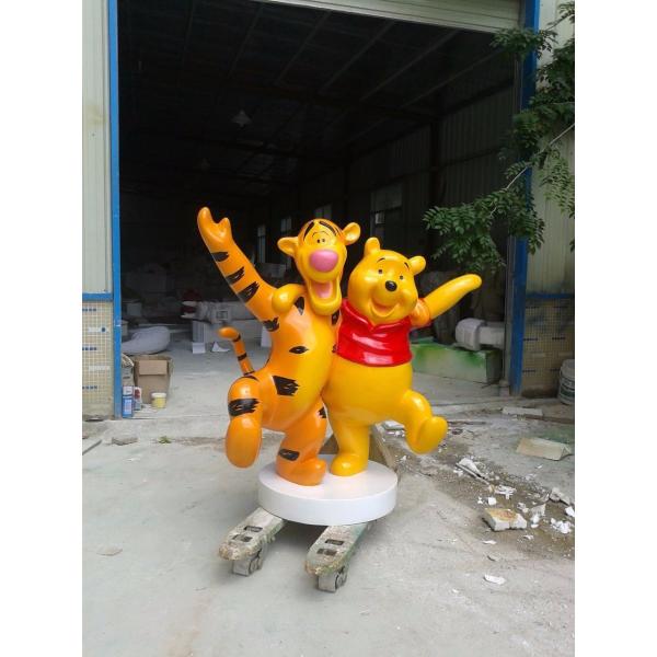life size Vinnie Bear or other Disney character fiberglass statue for exhibition display model