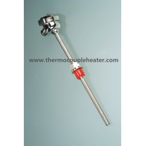 Cheap Assembled Temperature Sensor Thermocouple RTD PT100 With Adjustable Thread for sale
