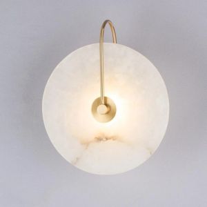 Modern Sconces Lamp Wall Lights Marble Lampshade LED natural stone lamp（WH-OR
