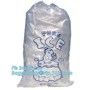 BIODEGRADABLE, COMPOSTABLE FRESH ice bag, insulated ice cream carry cooler bag,