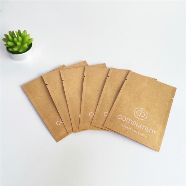Quality Smell Proof Plastic Pouches Packaging Kraft Paper Sachets For Pills Packaging wholesale