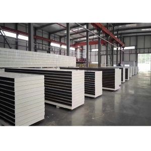 PPGI Polyurethane PPGI Sandwich Composite Panel 50mm For Modular House