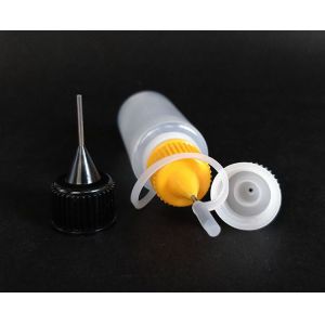 10-120ml Clear Glass Dropper Bottles With Screw Caps Black / Transparent Custom