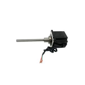 Nema 34 (86mm) hybrid ball screw stepper motor 1.8° Step Angle 4 Lead Wires