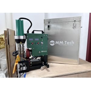 China Table Welding Banner Hot Air Welder SWT-PAU Hem/ Pole Pocket Welding With Rope on sale