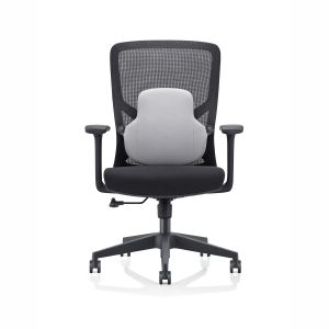 Customizable Mesh Executive Office Chair with Adjustable Armrest and Swivel Base