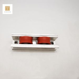 Adjustable Double Wheel Sliding Window Roller with 50-100 Kg Capacity and 1-4 mm