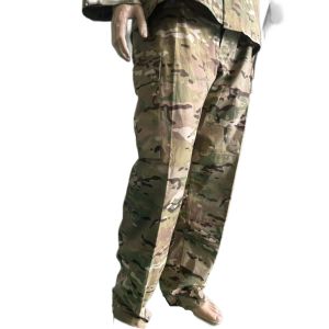 Nylon Cotton 50 / 50 Army ACU Uniform Set Customizable Camouflage Multicam ACU