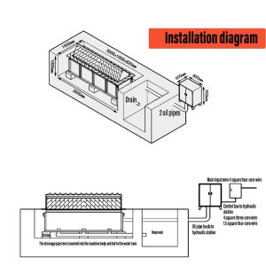 Waterproof Hydraulic Road Barrier Anti Terrorism Security Road Blocker