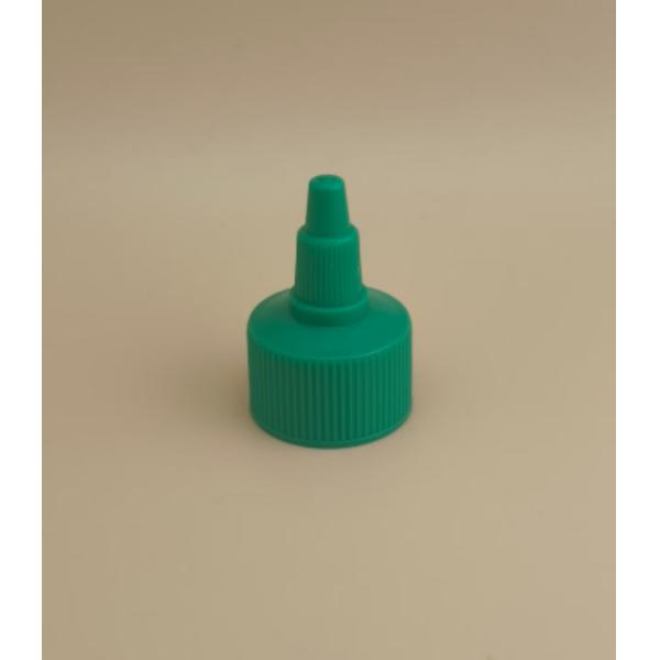 Quality Green Plastic Ribbed Jelly Cap for Paint Bottles wholesale