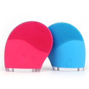 China 60 G Sonic Vibrating Silicone Facial Brush Deep Cleansing CE Approved on sale