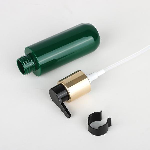 Luxury 16oz Green Round Kylie Skin Clear Body Hibiki Empty 500ml Shampoo And Conditioner Bottles With Gold Pump