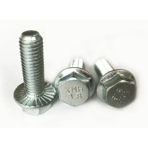 M6 M18 Stainless Steel Plain Metal Hexagon Flange Bolt SS304 SS316 A2 A4 DIN6921