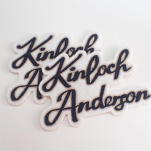 Quality Velvet Custom Towel Embroidery Patch 100% Woven With Imitation Diamond wholesale