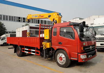 Quality DFA1063DJ10 Mobile Crane Truck With Cummins 140 hp Matching XCMG Crane wholesale