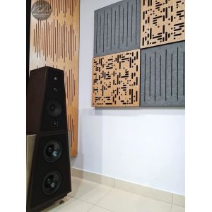 Decorative and Sound Absorption Wall Acoustic Panels Timber Perforated Sound
