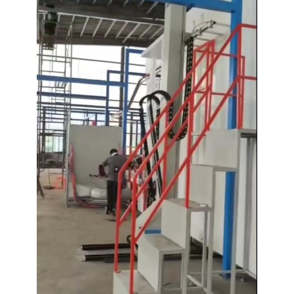 High Precision Automated Powder Coating Line Electronics Components Powder Coat