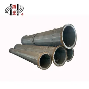 China Customizable Galvanized Steel Tubular Pole For Varied Industrial Applications on sale